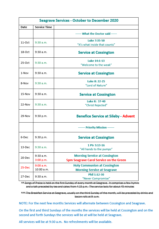 Seagrave Services Dec 2020 Seagrave Services Dec 2020